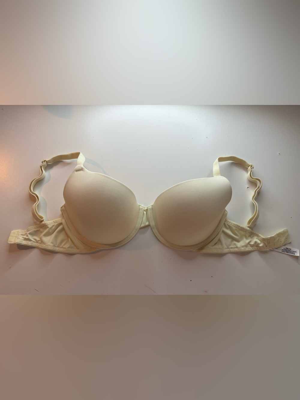 Butter Yellow Victoria’s Secret Pink Wear Everywhere Lightly Lined T-Shirt Bra